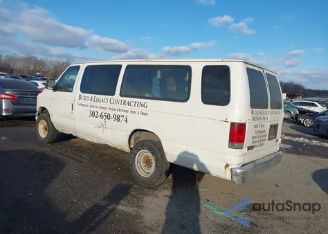 2003 Ford E-350 Super Duty Xl/Xlt z USA, uszkodzony, nr VIN 1FBSS31L03HB62394